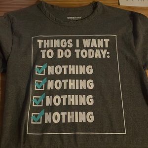 Things I want to do today: Nothing